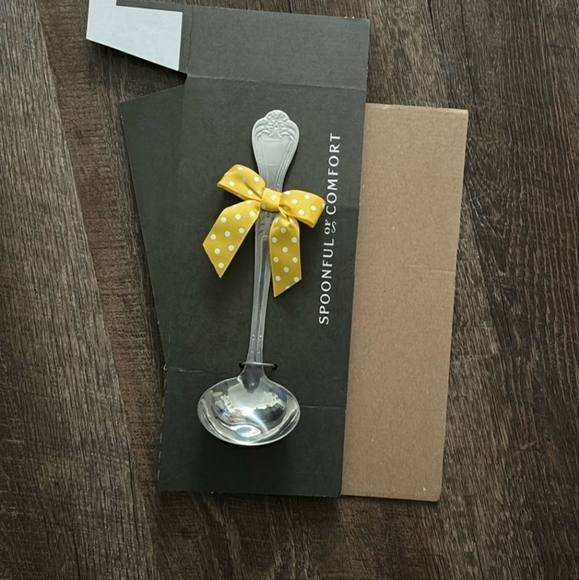Spoonful of Comfort Soup Ladle Gravy Ladle New Stainless Kitchen Tools Servewear - Picture 1 of 3